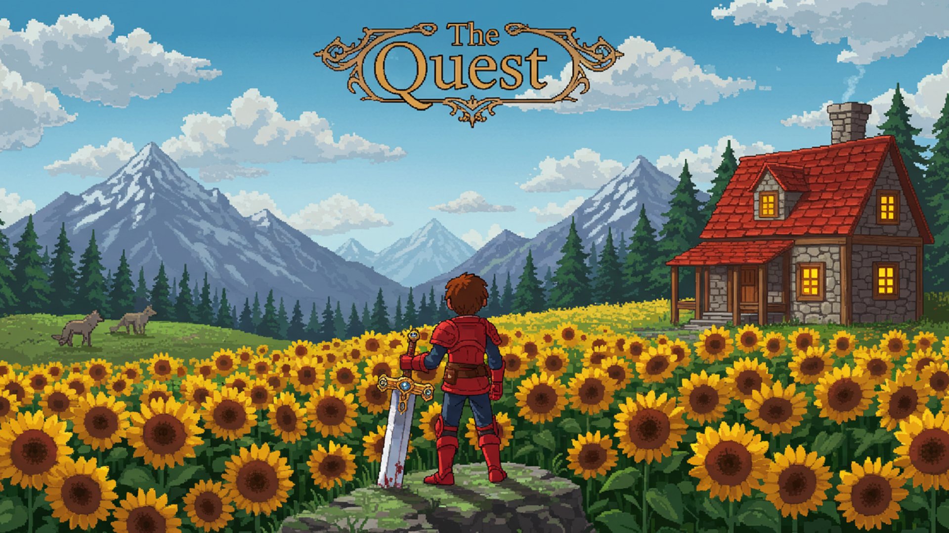 Thumbnail The Quest 🕹️ Play on CrazyGames