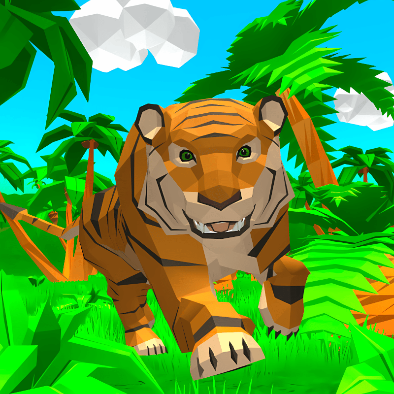 Tiger Simulator 3D game preview