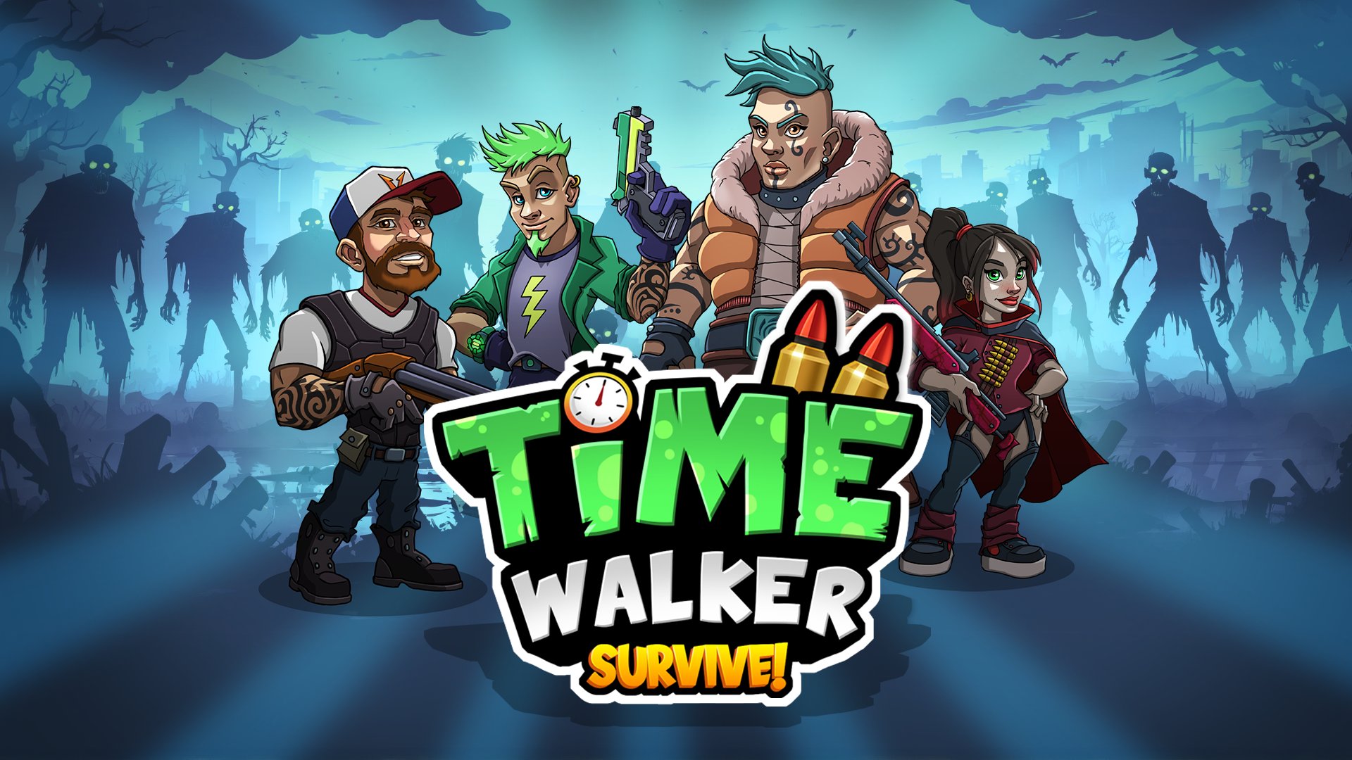 Time Walker - Survive - Free 2D Zombie Shooter Game | Play Now | ZestPlay