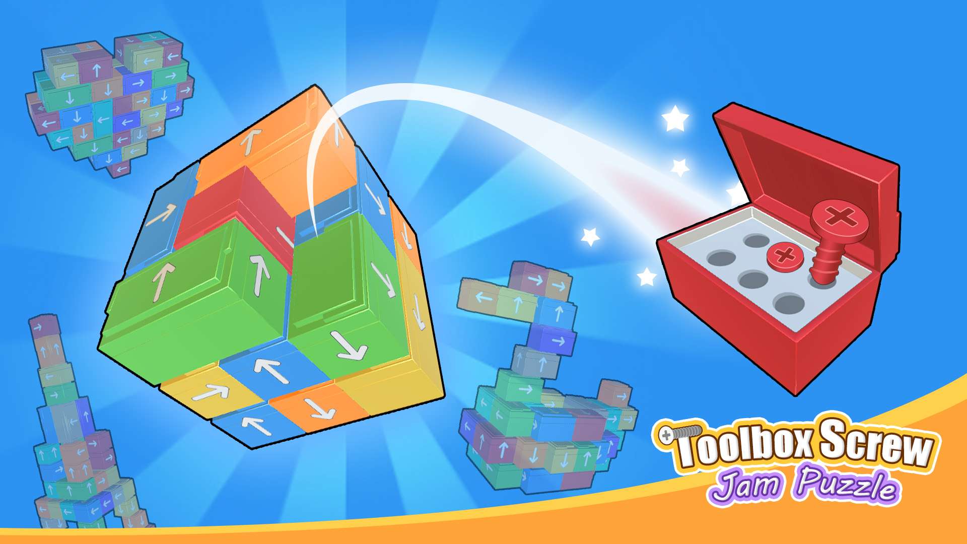負けない頭脳瞬発力×言語支配勾玉オルゴナイト 🎮 Toolbox Screw Jam Puzzle 🕹️ CrazyGamesでプレイ