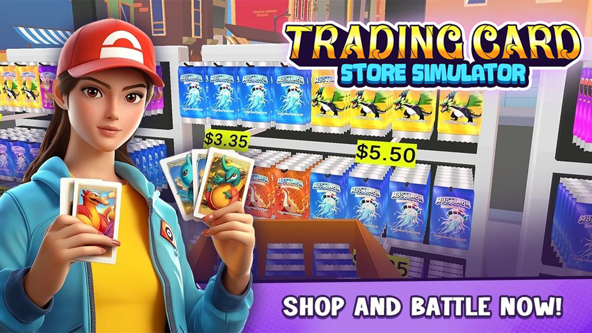 Play Trading Card Store Simulator | Manage your shop, collect & trade - for FREE on ZestPlay
