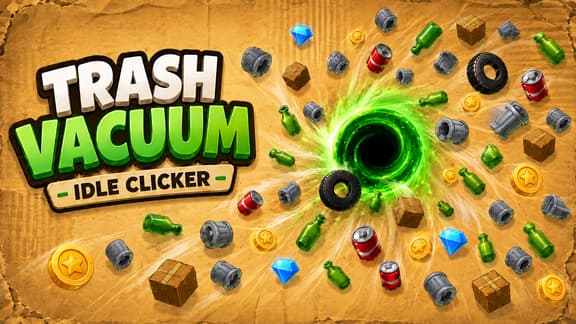 Trash Vacuum Idle Clicker