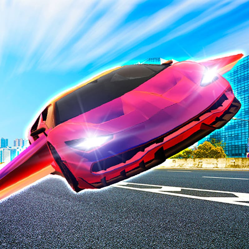 Ultimate Flying Car 🕹️ CrazyGamesでプレイ