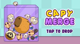 Capy Merge: Animal Drop Puzzle