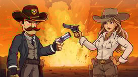 Western Shooter: Battle Gun Duel
