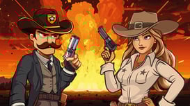 Western Shooter: Battle Gun Duel