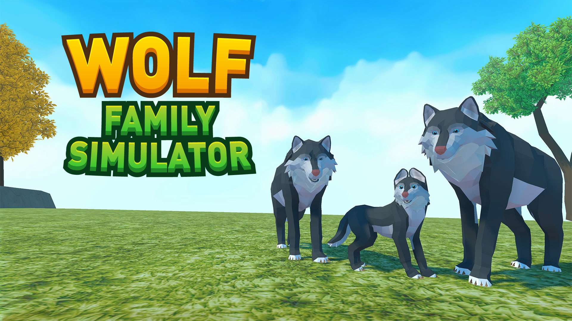 Wolf Family Simulator 🕹️ CrazyGamesでプレイ