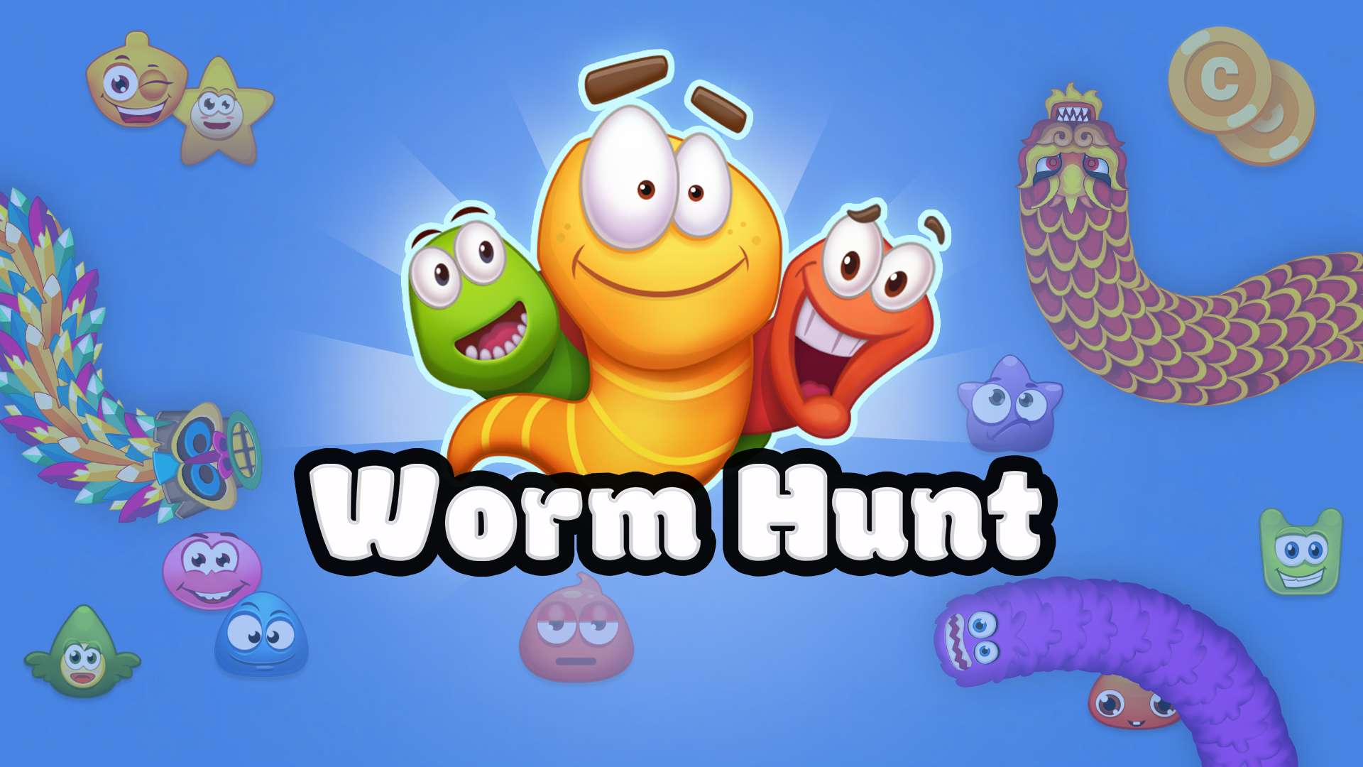 Worm Hunt 🕹️ CrazyGamesでプレイ