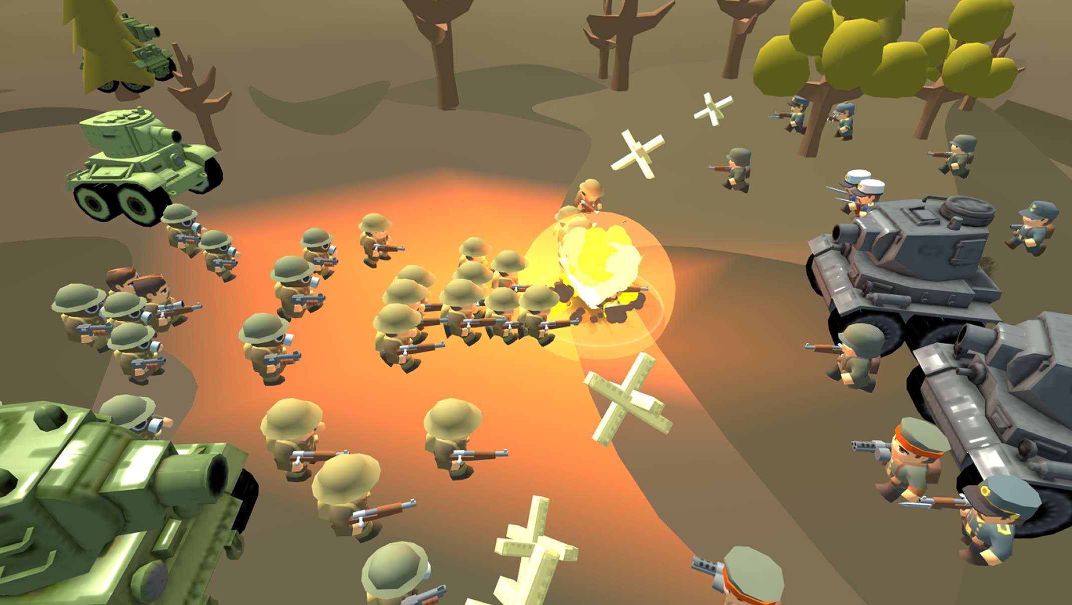 🎮 WW1 Battle Simulator 🕹️ CrazyGamesでプレイ