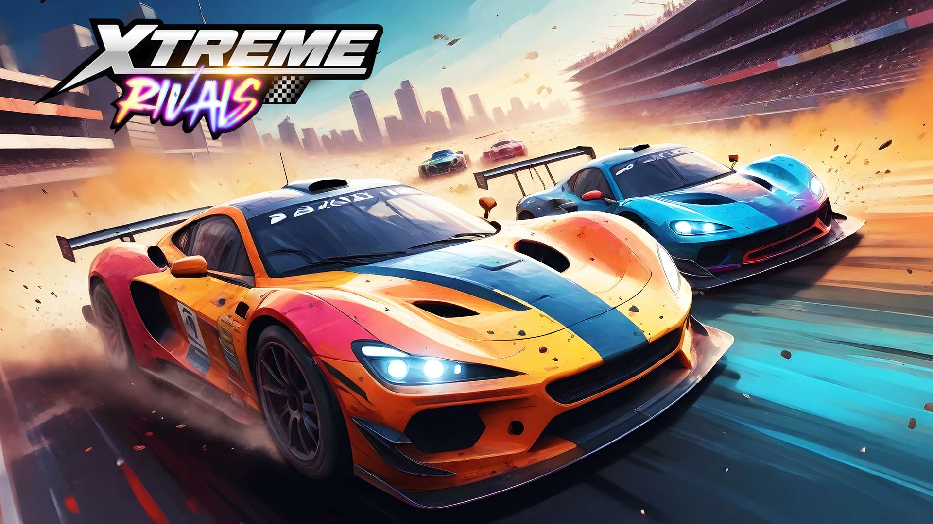 Xtreme Rivals: Car Racing 🕹️ Play on CrazyGames