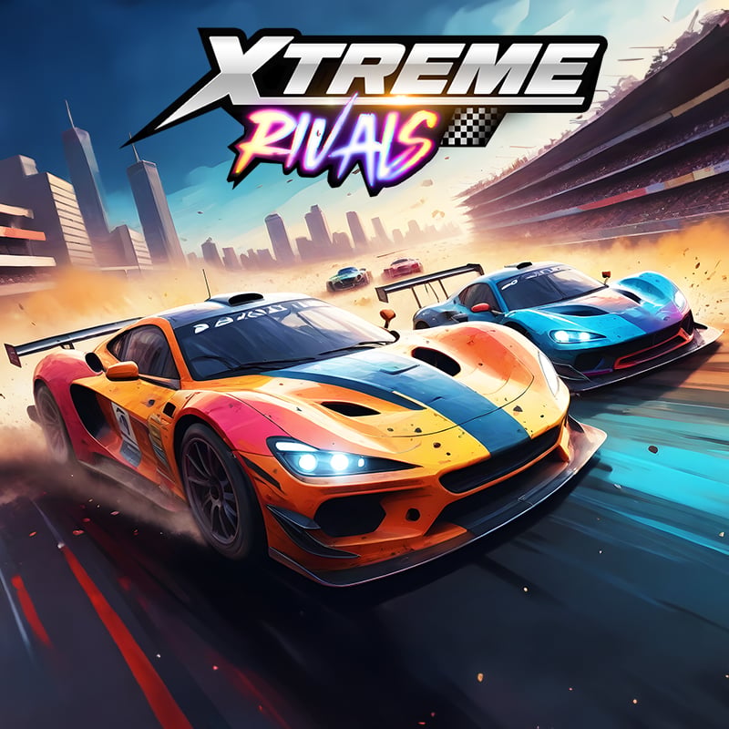 Xtreme Rivals: Car Racing 🕹️ CrazyGamesでプレイ