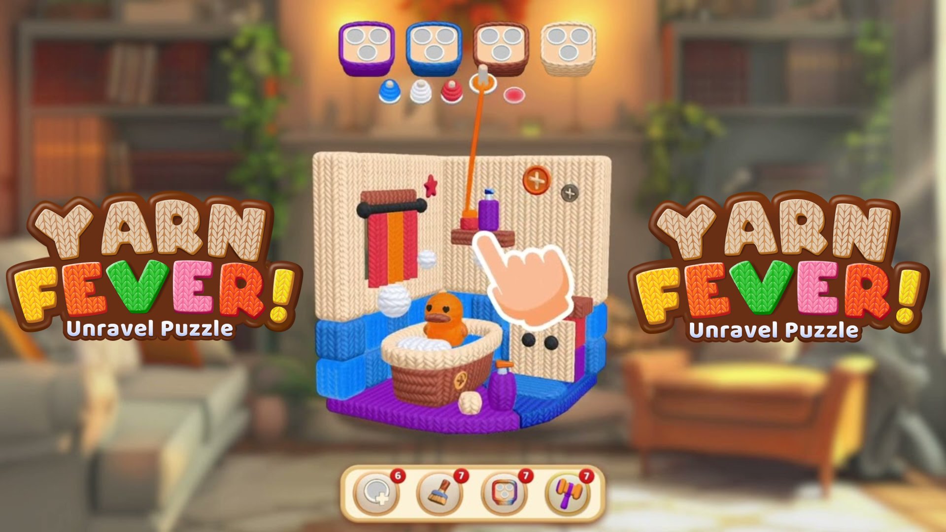 Play Yarn Fever! Unravel Puzzle - Recommended Game
