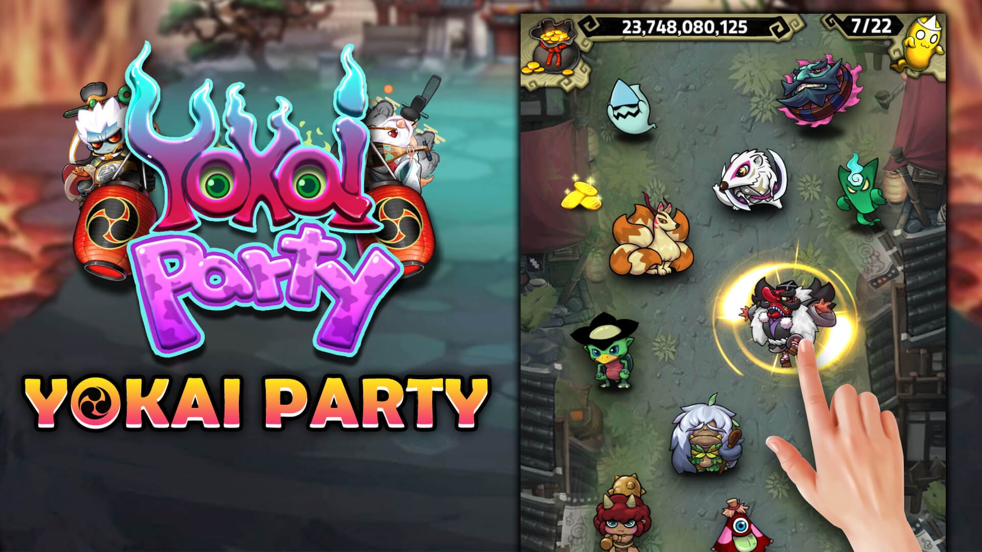 Thumbnail Yokai Party 🕹️ Play on CrazyGames