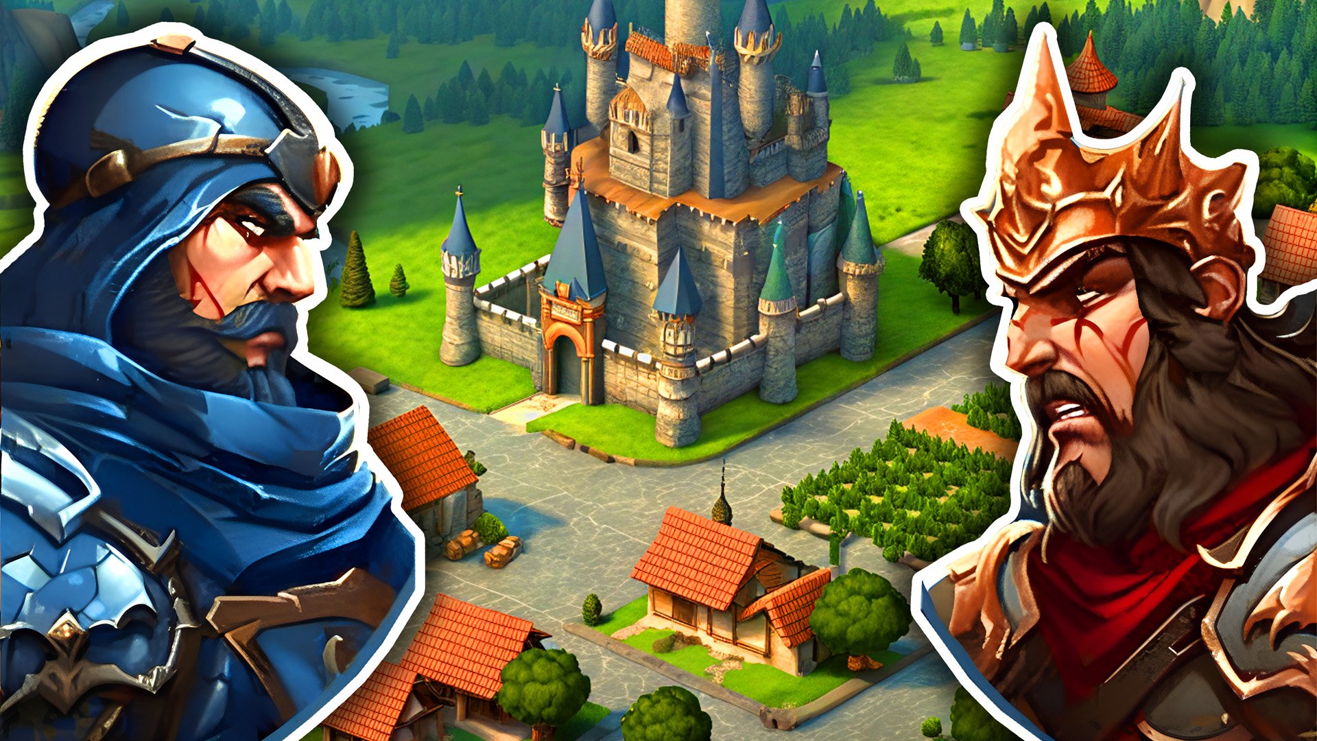 Thumbnail Your Majesty - Build &amp; Conquer 🕹️ Play on CrazyGames