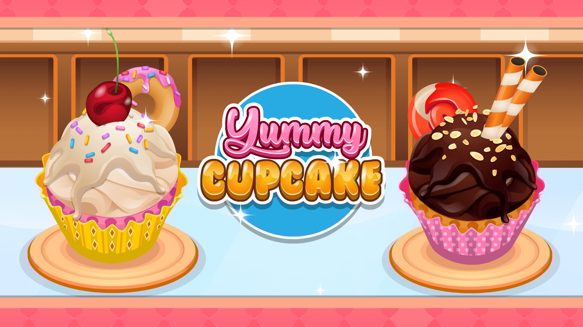 Thumbnail Yummy Cupcake 🕹️ Play on CrazyGames