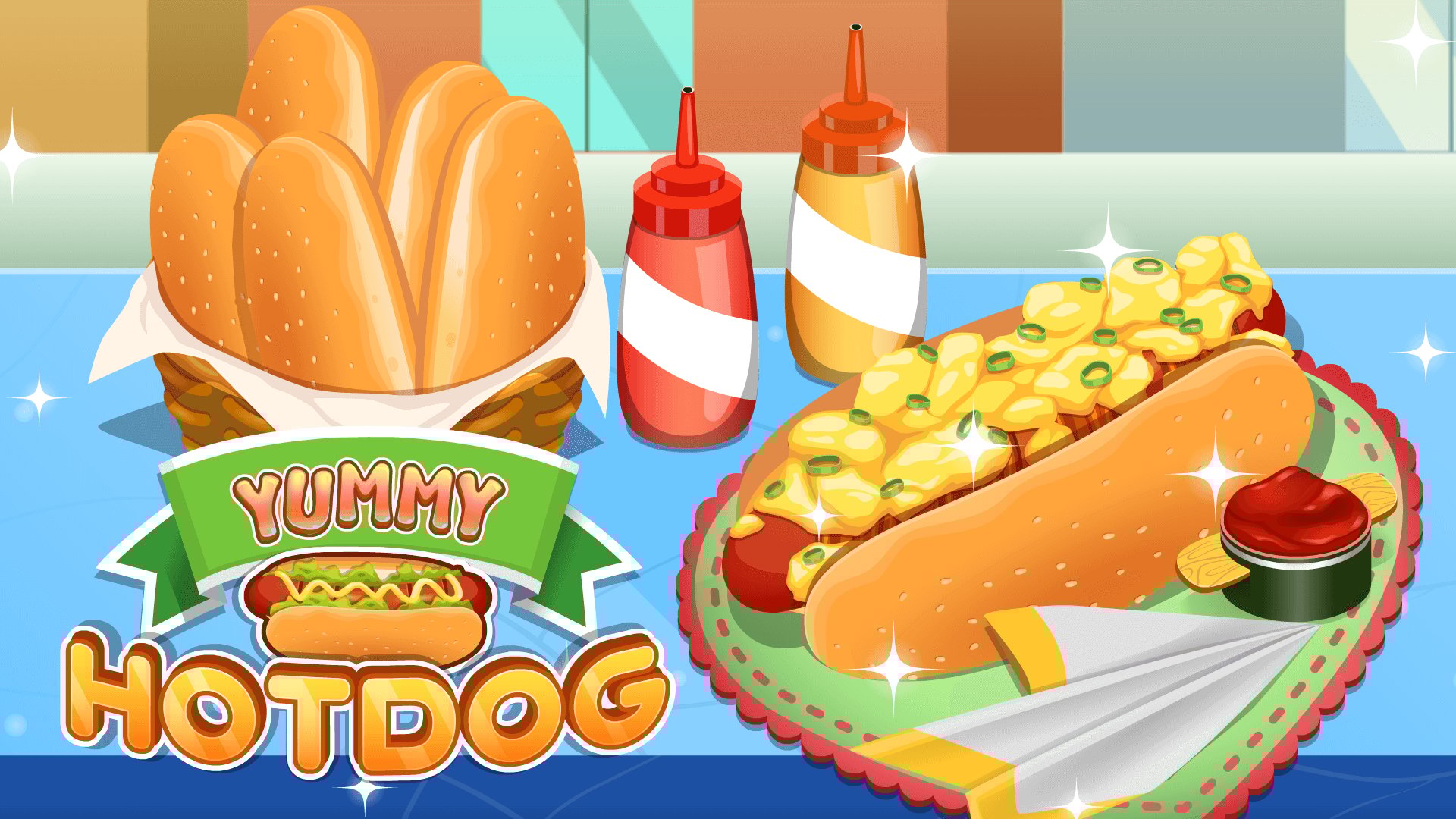 Yummy Hotdog - Game Screenshot