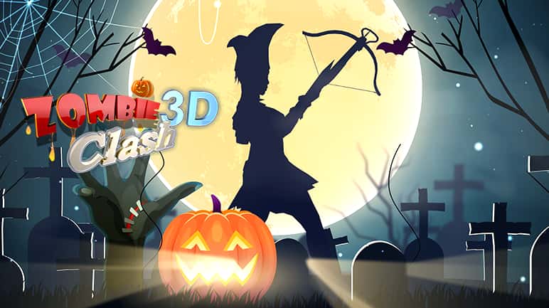 Zombie Clash 3D: Halloween 🕹️ CrazyGamesでプレイ